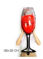Cute Exaggerated Romantic Beer Wine Glass Wine Bottle Aluminum Film Party Birthday Festival Balloons sku image 7