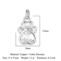 Vêtement De Rue Abeille Libellule Papillon Le Cuivre Placage Incruster Zircon Plaqué Or 18k Charmes Bijoux Accessoires sku image 11