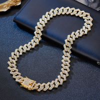 Hip-hop Retro Rock Necklace Alloy Plating Inlay Rhinestones Unisex Bracelets Necklace main image 3