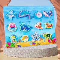 Puzzles Toddler(3-6years) Fish Wood Toys main image 4