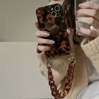 Vintage Style Color Block Silica Gel   Phone Cases main image 4