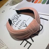 Elegant Simple Style Solid Color Yarn Hair Band sku image 4