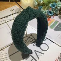 Elegant Simple Style Solid Color Yarn Hair Band sku image 7