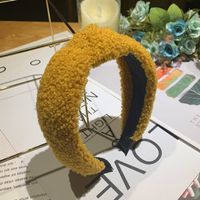 Elegant Simple Style Solid Color Yarn Hair Band sku image 8