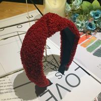 Elegant Simple Style Solid Color Yarn Hair Band sku image 6