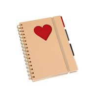 1 Piece Solid Color Learning Paper Preppy Style Notebook main image 5