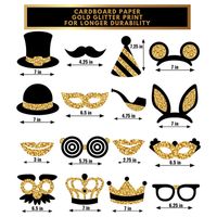 Cute Funny Glasses Paper Wedding Party Photography Props main image 2