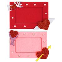 Valentine's Day Cute Sweet Letter Heart Shape Nonwoven Indoor Party Festival Decorative Props main image 5
