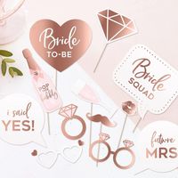 Cute Rose Paper Wedding Party Photography Props main image 4