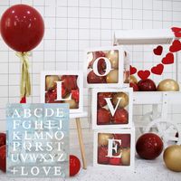 Simple Style Letter Aluminum Film Wedding Party Festival Balloons sku image 2