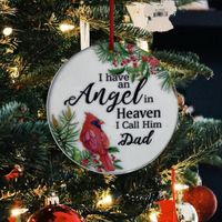 Christmas Cartoon Style Cute Letter Bird Arylic Indoor Festival Hanging Ornaments main image 4