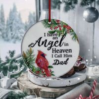 Christmas Cartoon Style Cute Letter Bird Arylic Indoor Festival Hanging Ornaments main image 1
