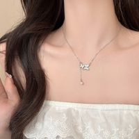 Simple Style Heart Shape Copper Necklace In Bulk sku image 7