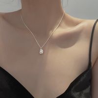 Einfacher Stil Herzform Kupfer Halskette In Masse sku image 3