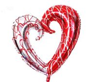 Hochzeitssaison Valentinstag Cartoon-stil Süss Herzform Aluminiumfolie Innen Gruppe Luftballons sku image 29