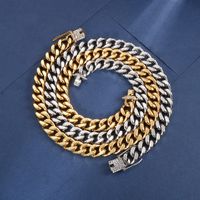 Hip-Hop Retro Solid Color 18K Gold Plated Titanium Steel Wholesale Bracelets Necklace main image 4