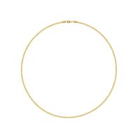 Casual Classic Style Solid Color Copper Plating 18k Gold Plated Necklace sku image 1