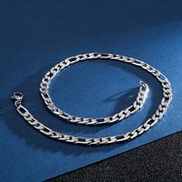 Hip-hop Simple Style Geometric Titanium Steel Polishing Men's Necklace main image 4