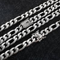 Einfacher Stil Geometrisch Rostfreier Stahl Überzug 18 Karat Vergoldet Männer Halskette main image 4