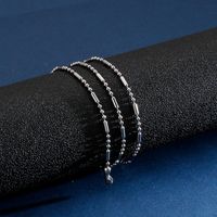 Einfacher Stil Geometrisch Titan Stahl Überzug Männer Halskette main image 4