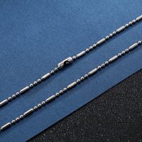 Einfacher Stil Geometrisch Titan Stahl Überzug Männer Halskette main image 5