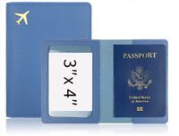 Unisex Elegant Solid Color Pu Leather Passport Holders sku image 2