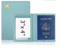 Unisex Elegant Solid Color Pu Leather Passport Holders sku image 4