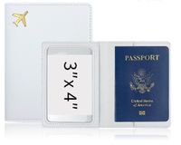 Unisex Elegant Solid Color Pu Leather Passport Holders sku image 7