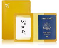 Unisex Elegant Solid Color Pu Leather Passport Holders sku image 9