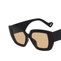 Europäische Und Amerikanische Trendbox Sonnenbrille Mit Weitem Bein  Neue Farblich Passende Sonnenbrille Für Damen sku image 5
