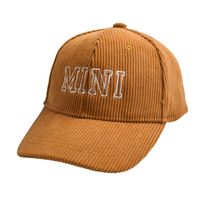 Children Unisex Women's Casual Basic Letter Embroidery Hollow Out Curved Eaves Baseball Cap sku image 17