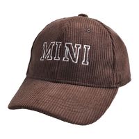 Children Unisex Women's Casual Basic Letter Embroidery Hollow Out Curved Eaves Baseball Cap sku image 19