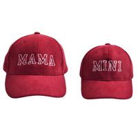 Children Unisex Women's Casual Basic Letter Embroidery Hollow Out Curved Eaves Baseball Cap sku image 27