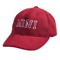 Children Unisex Women's Casual Basic Letter Embroidery Hollow Out Curved Eaves Baseball Cap sku image 15