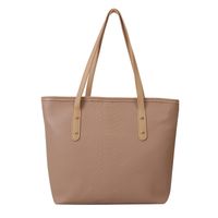 Women's All Seasons Pu Leather Solid Color Elegant Square Zipper Shoulder Bag sku image 1