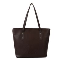 Women's All Seasons Pu Leather Solid Color Elegant Square Zipper Shoulder Bag sku image 4