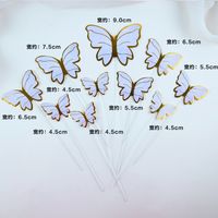 Menschliches Schmetterlings Papier Party Kuchen Dekorations Zubehör sku image 13