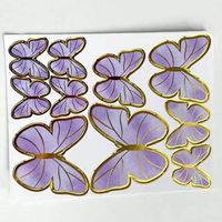 Menschliches Schmetterlings Papier Party Kuchen Dekorations Zubehör sku image 20