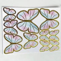 Menschliches Schmetterlings Papier Party Kuchen Dekorations Zubehör sku image 22