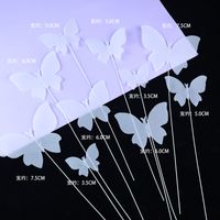 Human Butterfly Paper Party Cake Decorating Supplies sku image 29