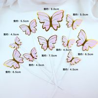 Menschliches Schmetterlings Papier Party Kuchen Dekorations Zubehör sku image 28