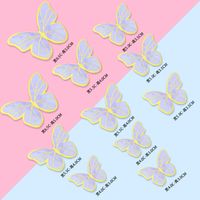 Menschliches Schmetterlings Papier Party Kuchen Dekorations Zubehör sku image 10