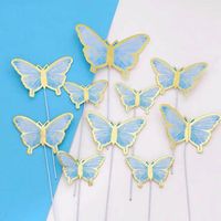 Human Butterfly Paper Party Cake Decorating Supplies sku image 17