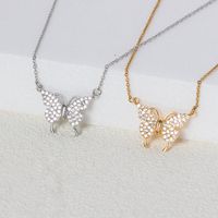 Stainless Steel 18K Gold Plated Vintage Style Plating Inlay Round Zircon Pendant Necklace main image 4