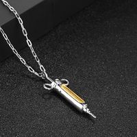 304 Stainless Steel 18K Gold Plated Hip-Hop Retro Plating Color Block Bracelets Earrings Necklace main image 3