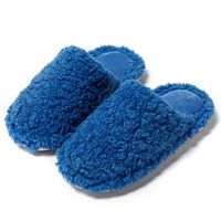 Women's Casual Solid Color Round Toe Cotton Slippers sku image 14