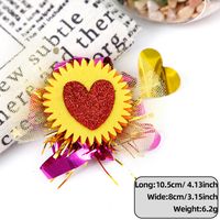 Valentine's Day Cute Sweet Letter Heart Shape Pet Daily Party Shopping Hairpin sku image 13
