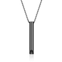Simple Style Classic Style Solid Color 304 Stainless Steel Plating 18K Gold Plated Unisex Pendant Necklace main image 3