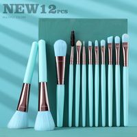 Casual Artificial Fiber Plastic Handgrip Makeup Brushes 1 Set main image 2