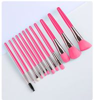 Casual Artificial Fiber Plastic Handgrip Makeup Brushes 1 Set sku image 4